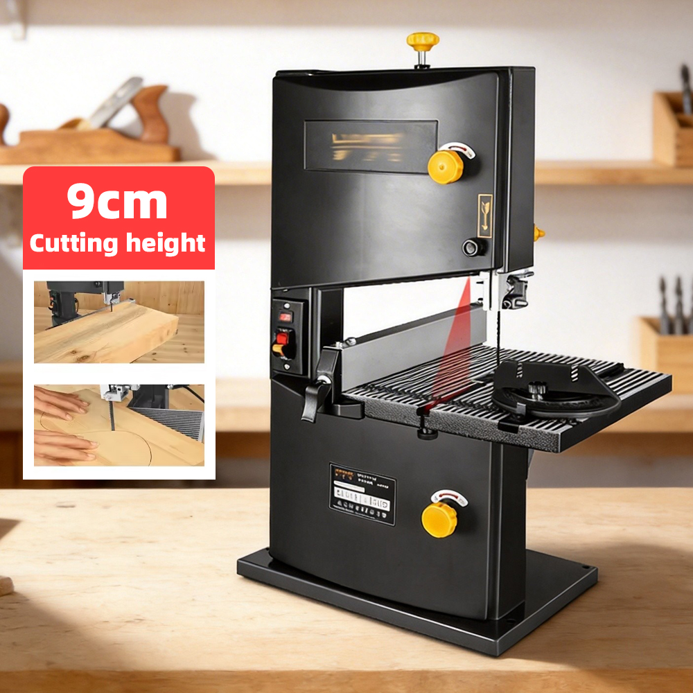 Woodworking Hobby - 9 Inch Woodworking Band Saw Curve