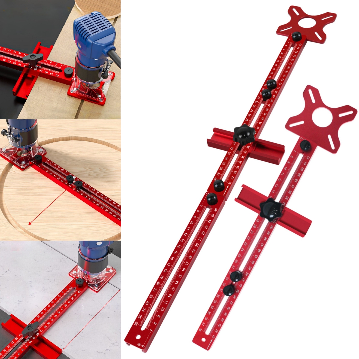 Woodworking Rasp - Extended 3 in 1 Router Milling