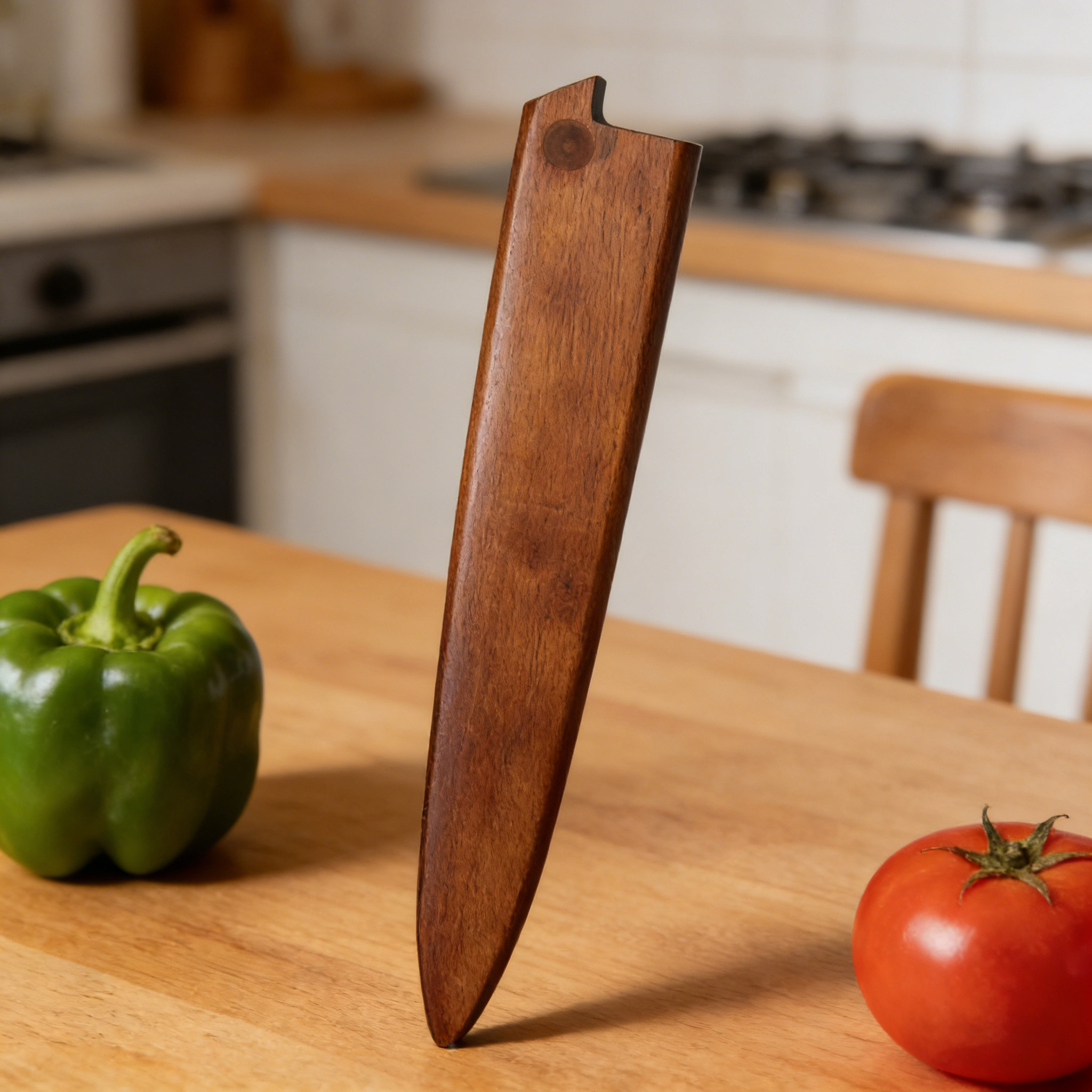 Woodworking Hobby - Wooden Knife Sheath Multi-function Kitchen Knife