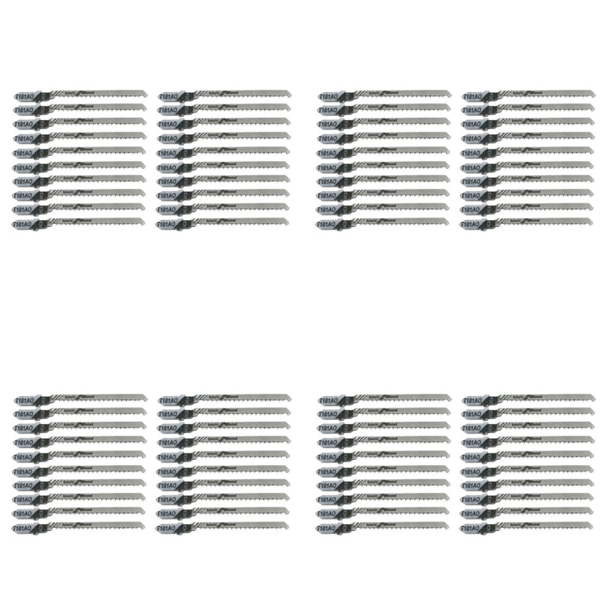 Woodworking Rasp - 80Pcs Reciprocating Jigsaw Blade T101AO T-Shank