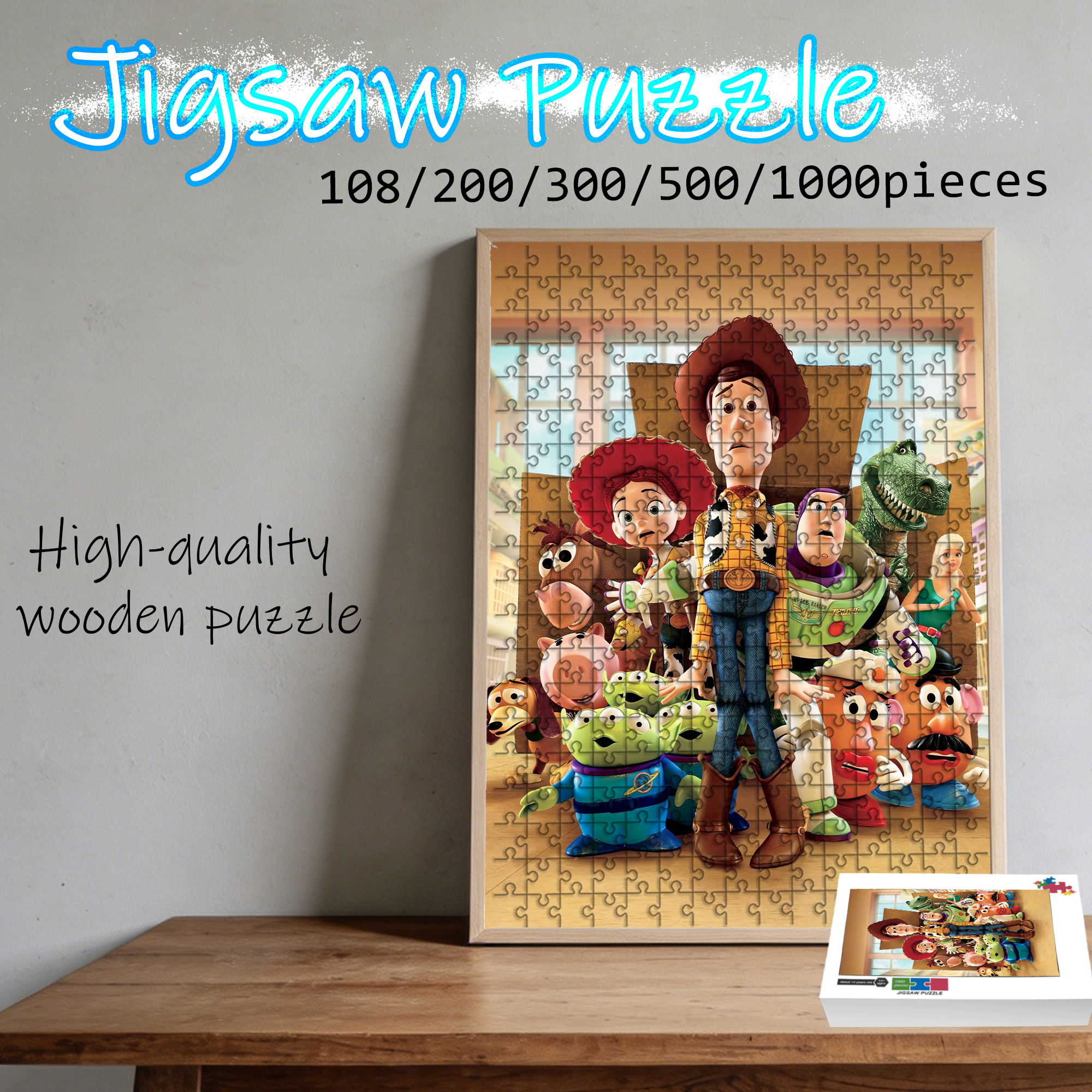 Woodworking Hobby - Toy Story Woody Buzz Lightyear Jigsaw
