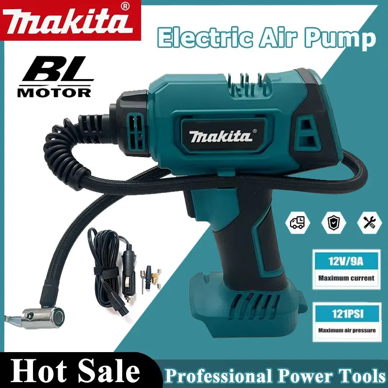 Woodworking Essential Tools - Makita Cordless Electric Air Pump Rechargeable