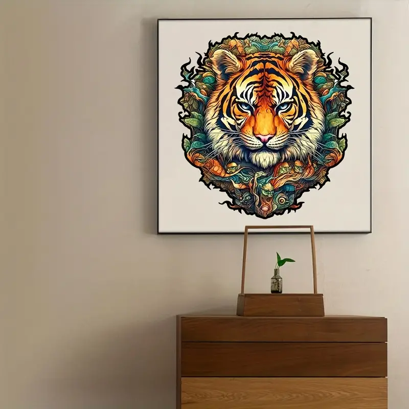 Tiger Wooden Jigsaw Puzzle, Un – обзор и цена Woodworking Hobby