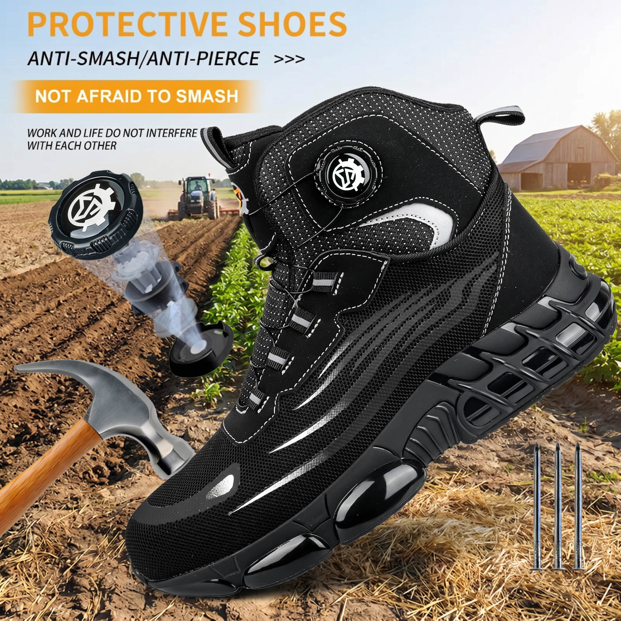 Safety Shoes, Protective Shoes – обзор и цена Woodworking Shoes