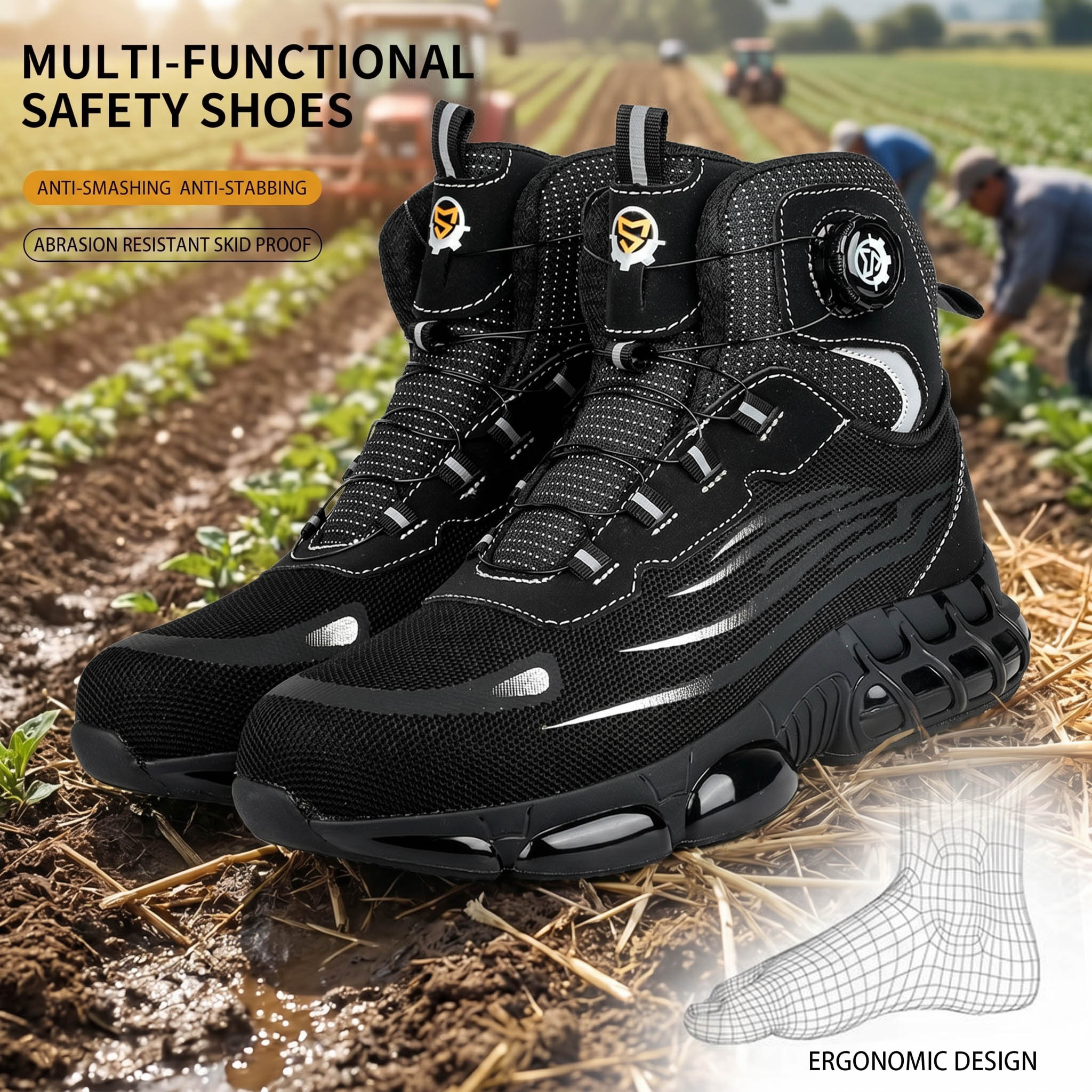 Safety Shoes, Protective Shoes – обзор и цена Woodworking Shoes