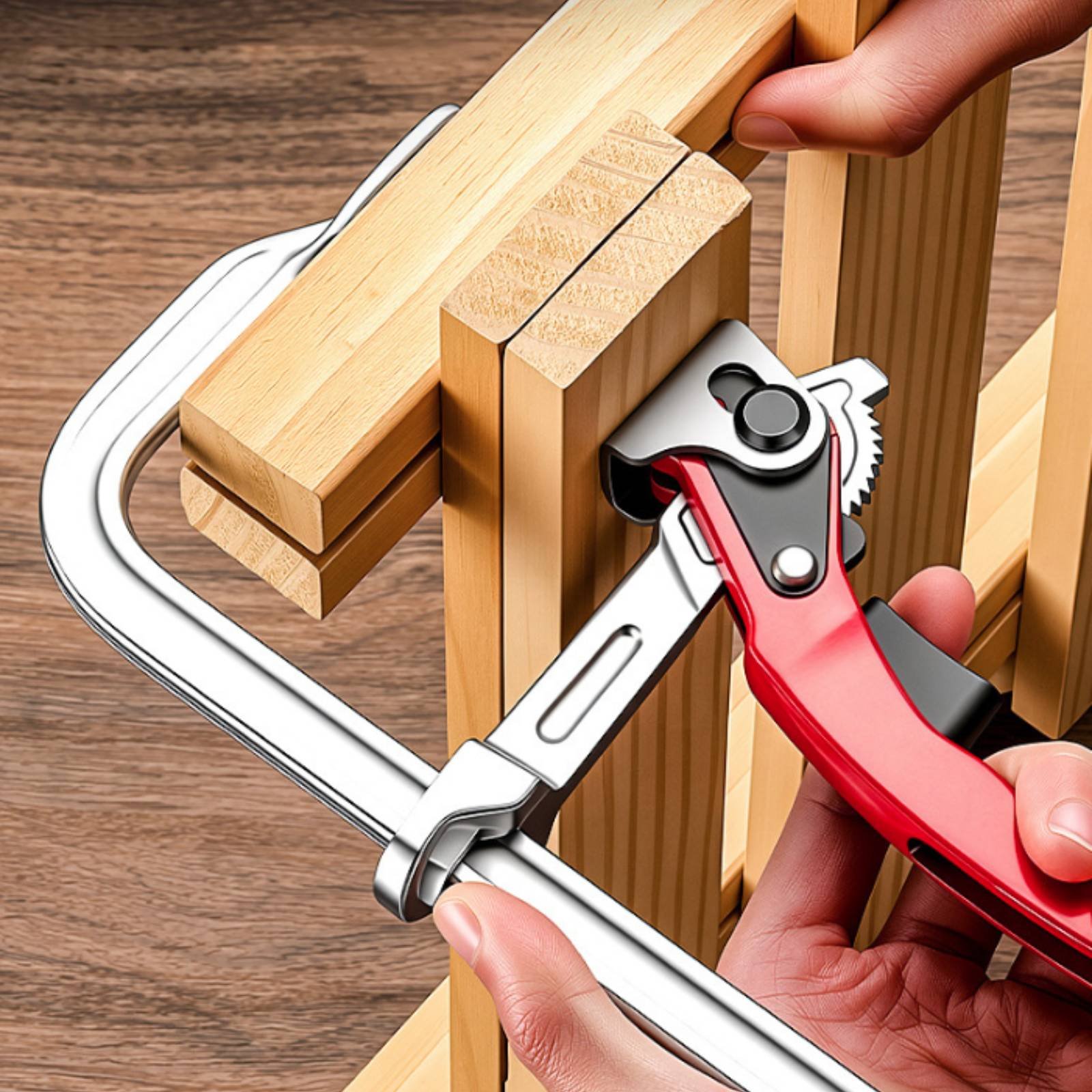 2 Pieces Ratchet F Clamp Indus – обзор и цена Woodworking Workshop