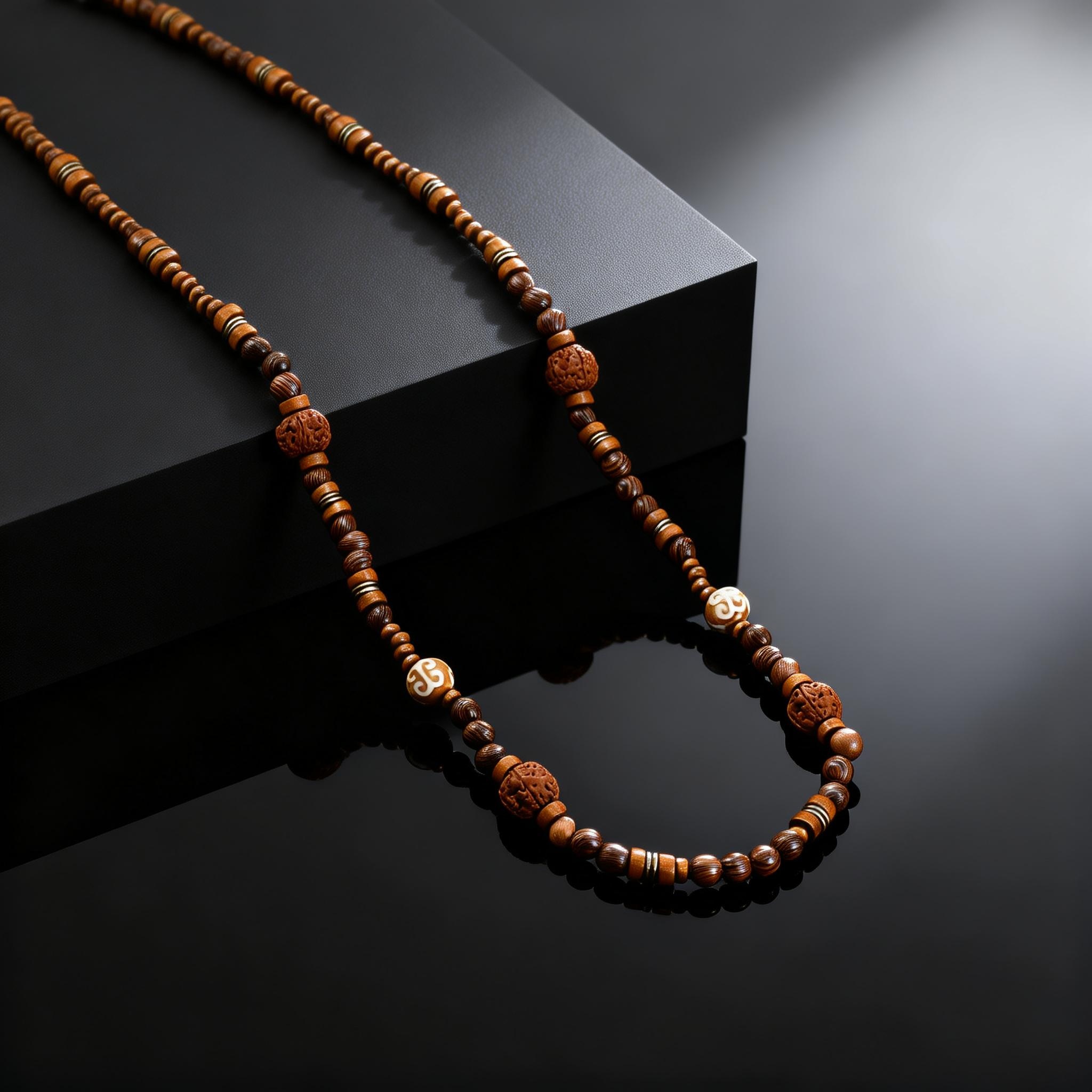 Fashion Walnut Wood Bead Neckl – обзор и цена Woodworking Nc