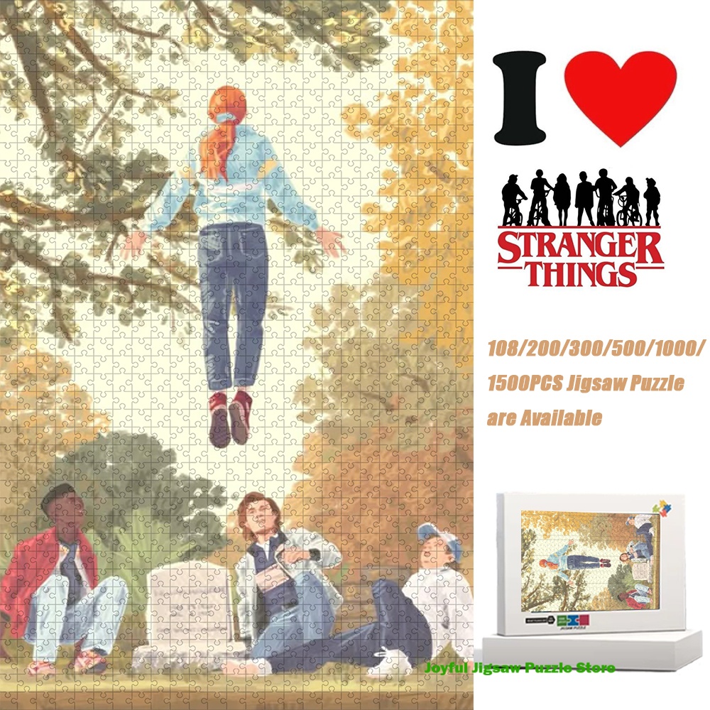Stranger Things Jigsaw Puzzle  – обзор и цена Woodworking Hobby