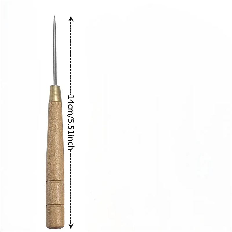 3 PCS Wooden Handle Awl Tool L – обзор и цена Woodworking Shoes