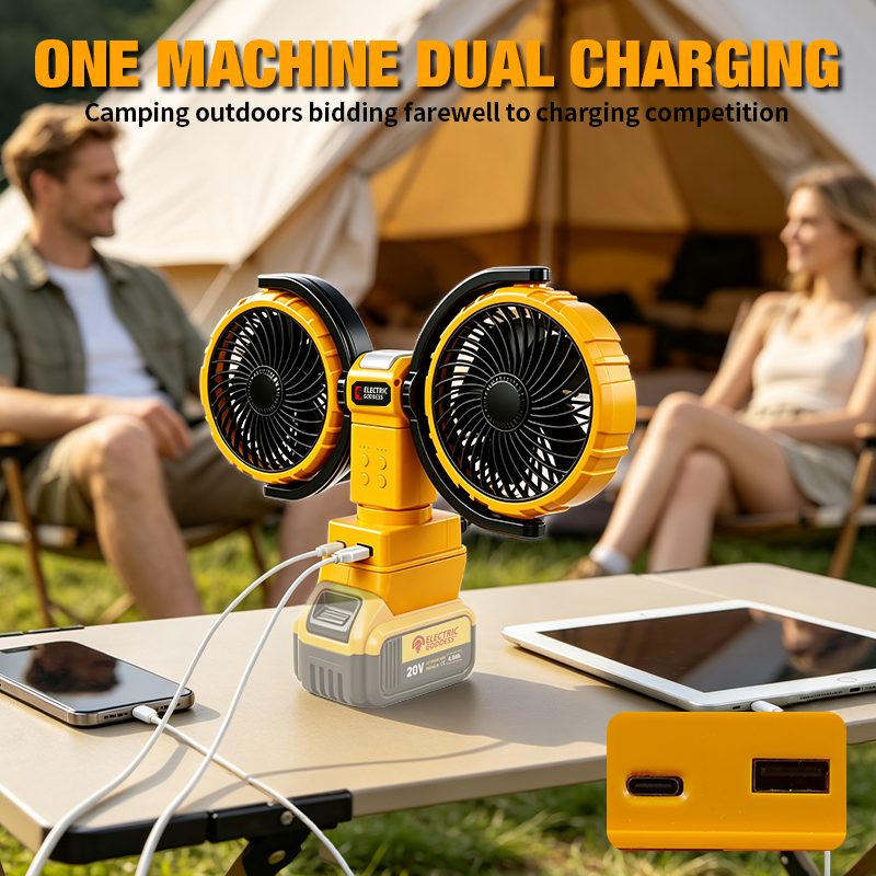 3000RPM Portable Dual Head Fan – обзор и цена Woodworking Essential Tools