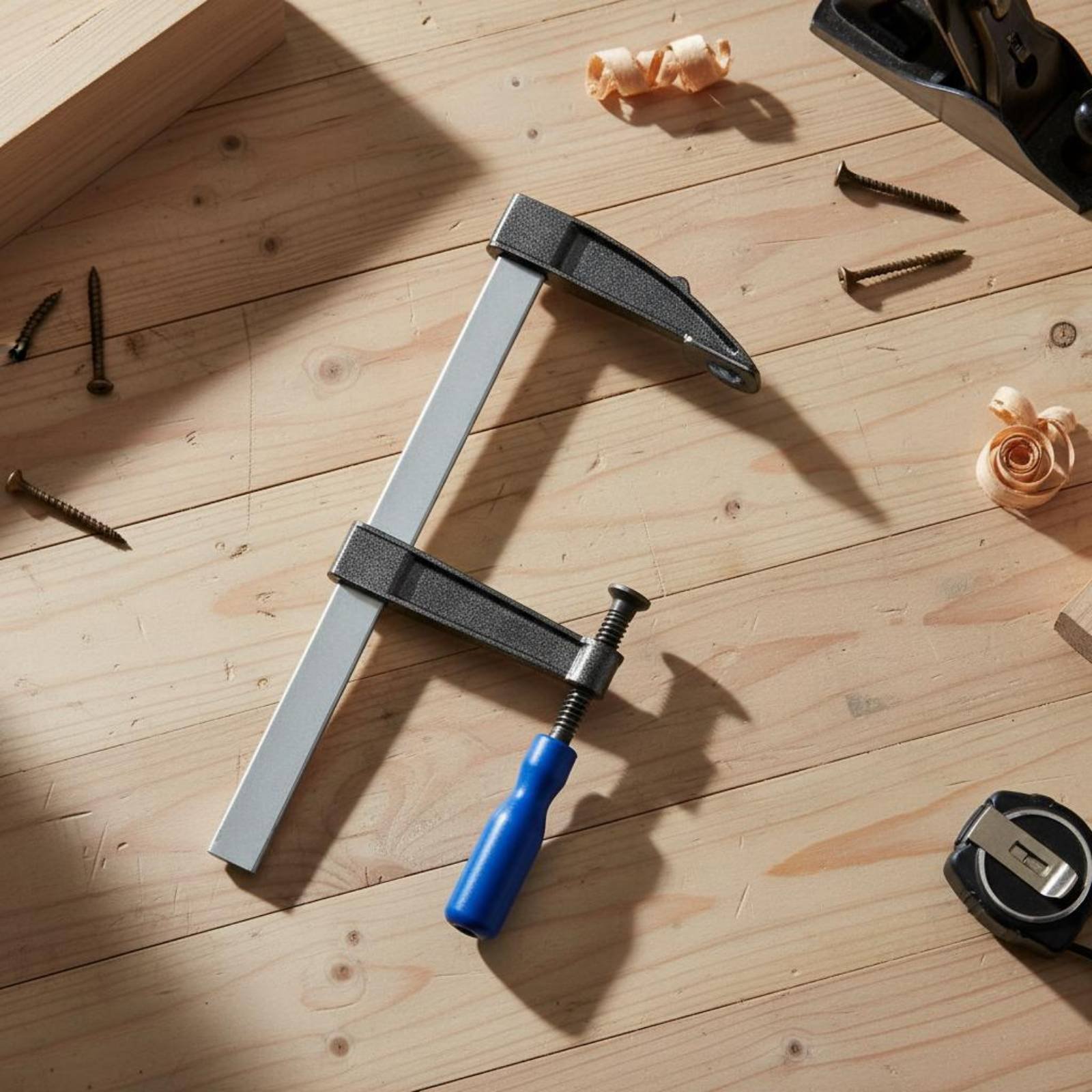 F-Clamp Effortless Adjustment  – обзор и цена Woodworking Workshop