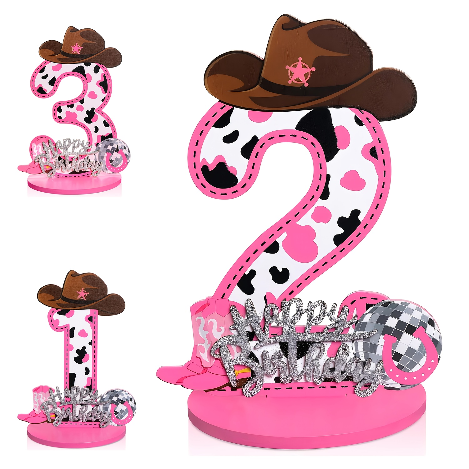1Pcs Western Cowboy 1-3 Birthd – обзор и цена Woodworking Logos