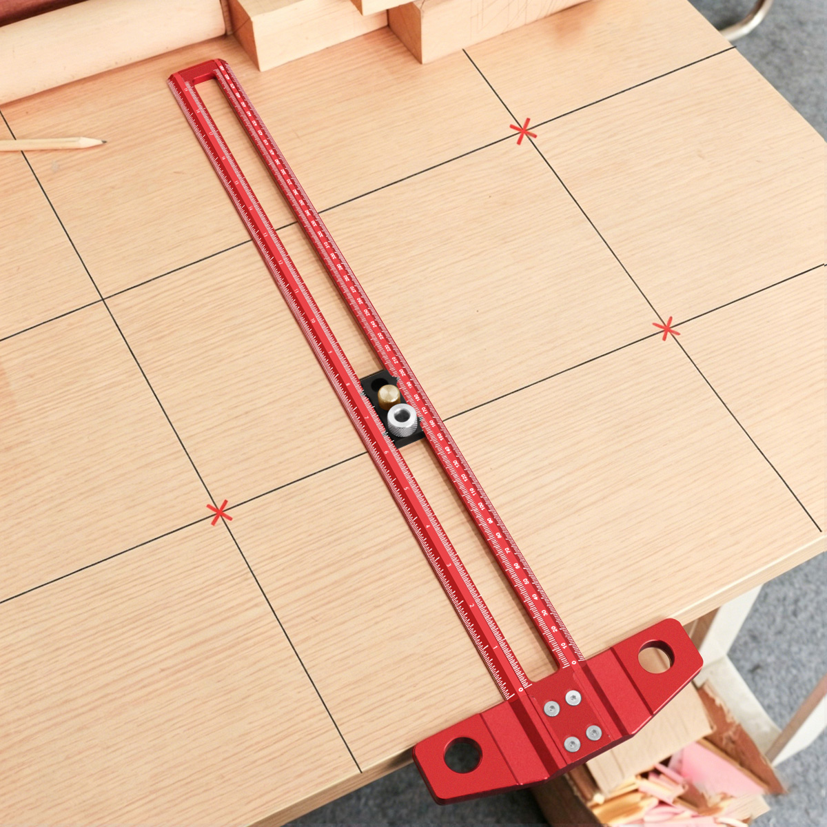 Woodworking T-Square Marking G – обзор и цена Woodworking Ruler