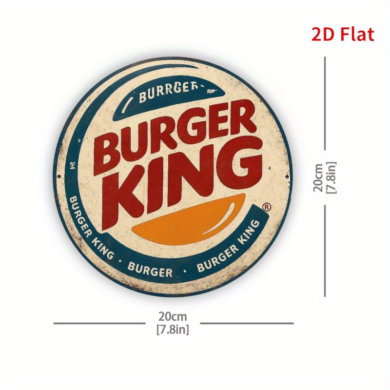 Burger King Retro wooden logo  – обзор и цена Woodworking Logos