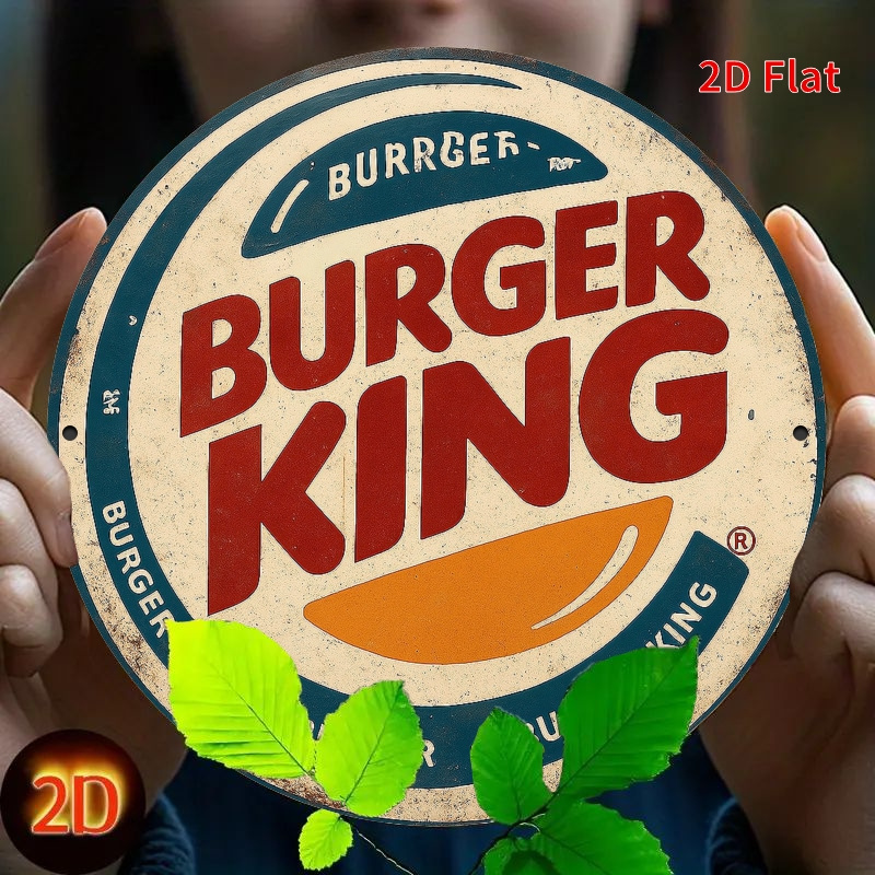Burger King Retro wooden logo  – обзор и цена Woodworking Logos