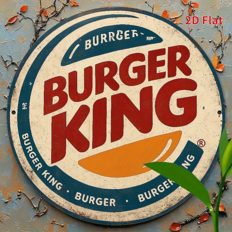 Burger King Retro wooden logo  – обзор и цена Woodworking Logos
