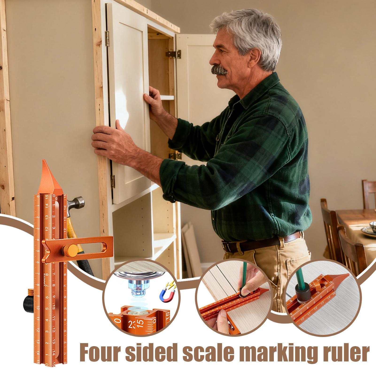 Woodworking Ruler Magnetic Bas – обзор и цена Woodworking Ruler