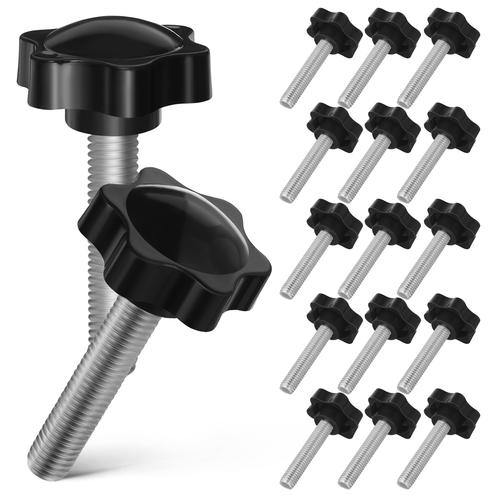 20Pcs Clamping Screw Knob M8x4 – обзор и цена Woodworking Machines