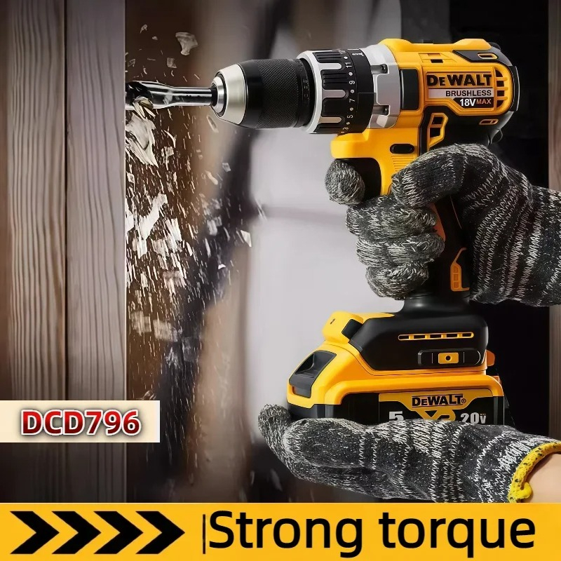 Dewalt DCD796 Cordless Impact  – обзор и цена Woodworking Essential Tools