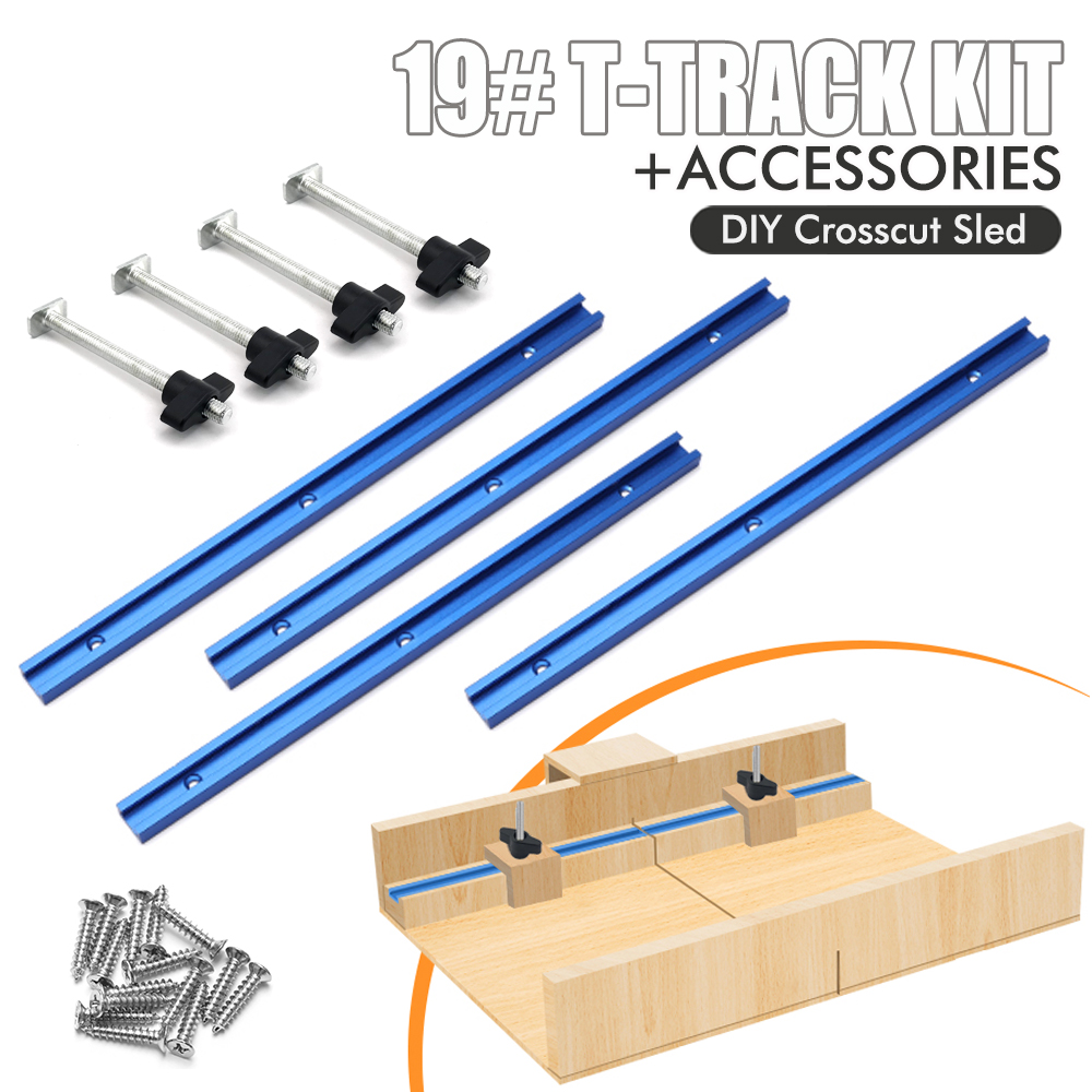 Woodworking 19# T-track Kit an – обзор и цена Woodworking Workshop
