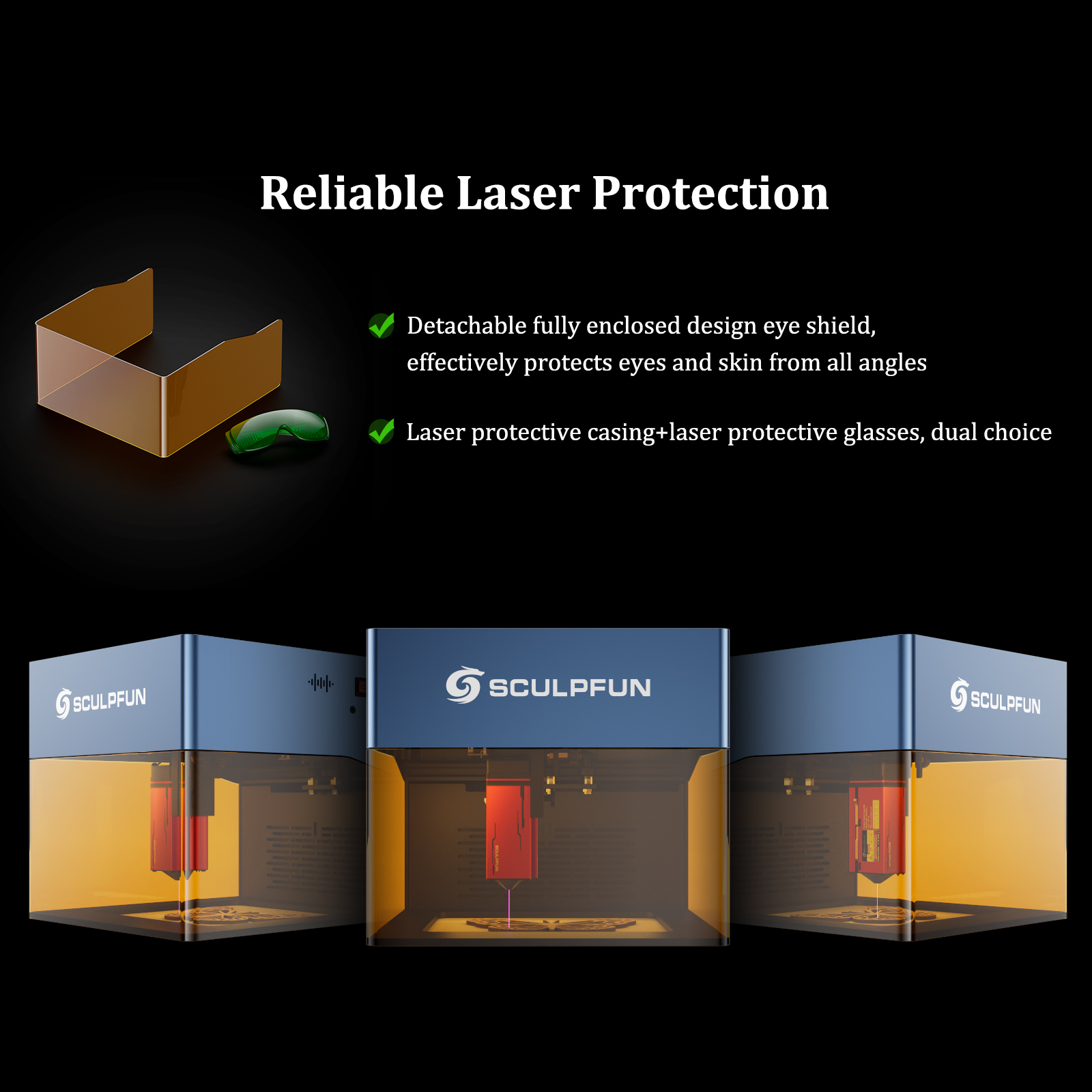 Sculpfun iCube Pro 10W Laser E – обзор и цена Woodworking Logos