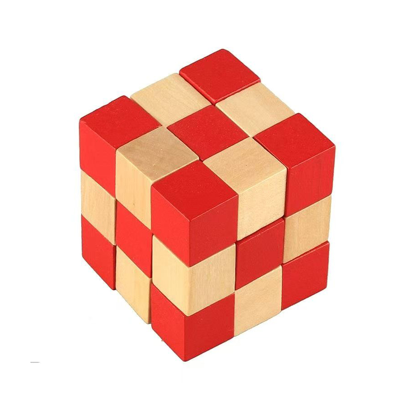 Wooden Snake Cube Puzzle IQ Lo – обзор и цена Woodworking Hobby