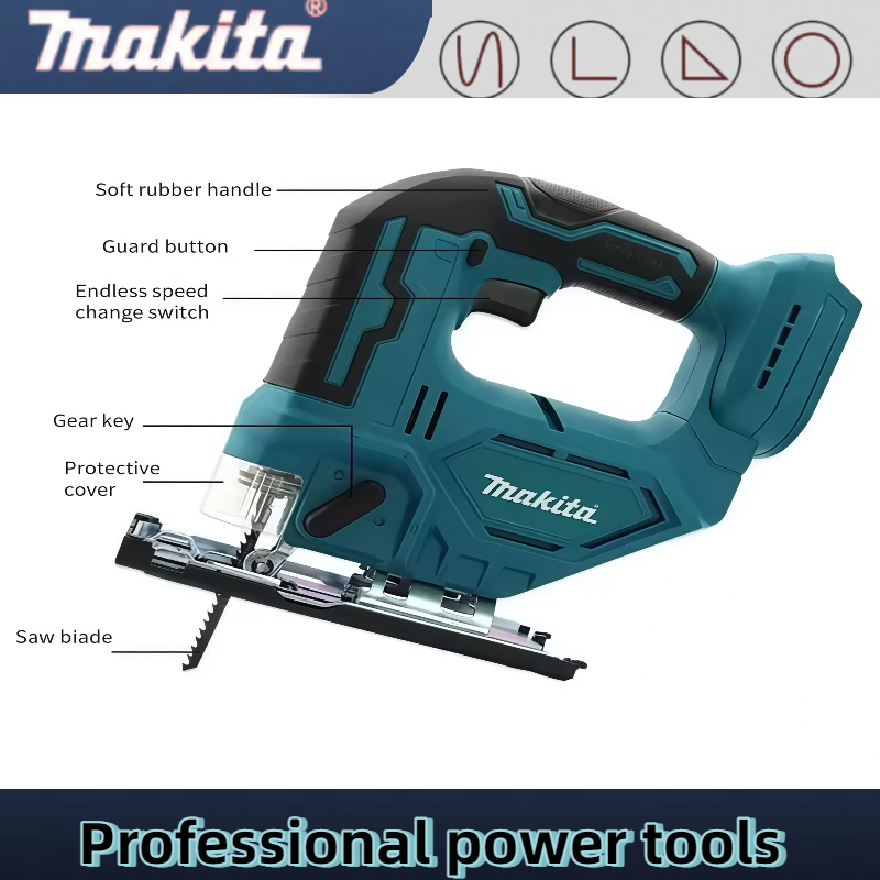 Makita brushless DJV182 electr – обзор и цена Woodworking Rasp