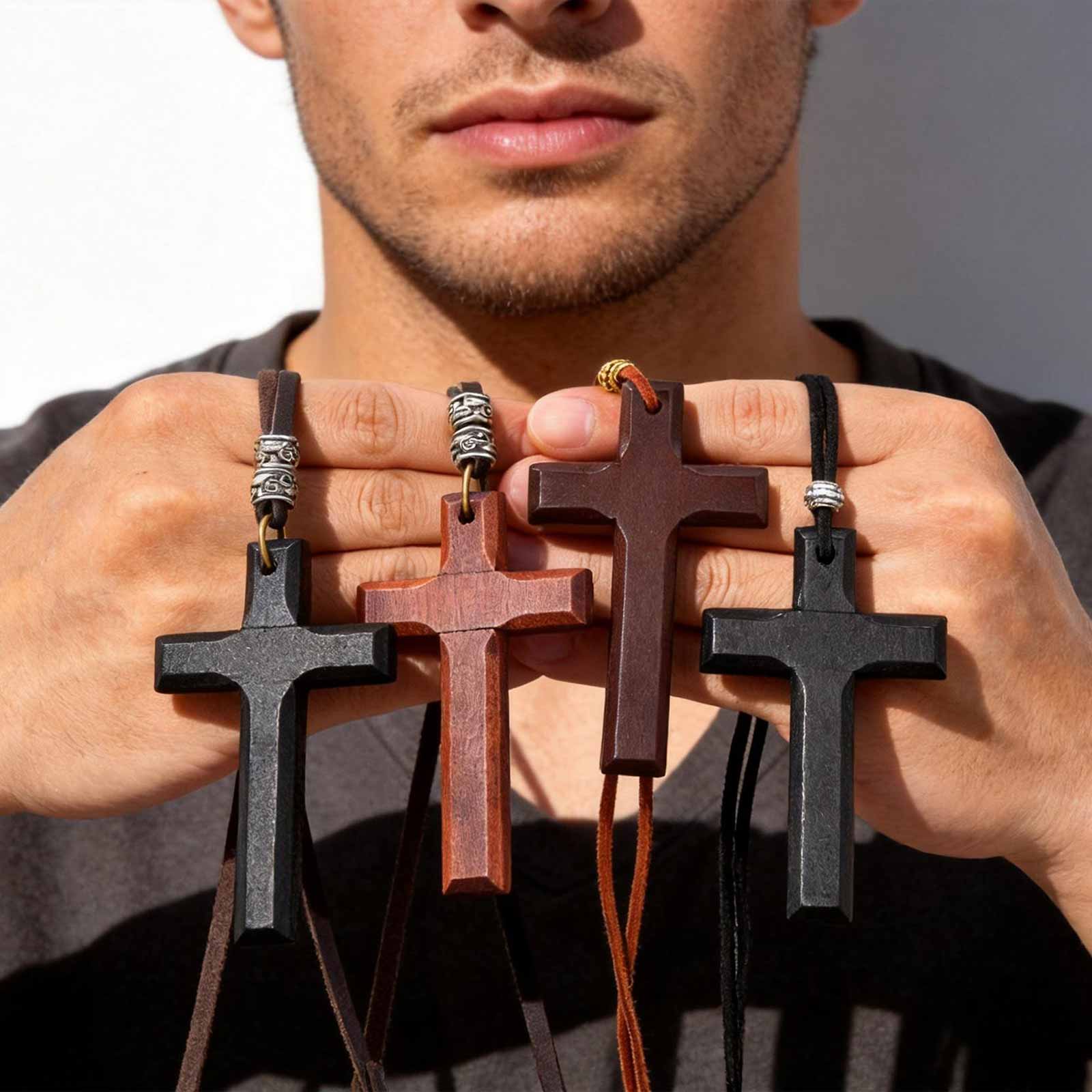 Wooden Cross Necklace for Men  – обзор и цена Woodworking Nc