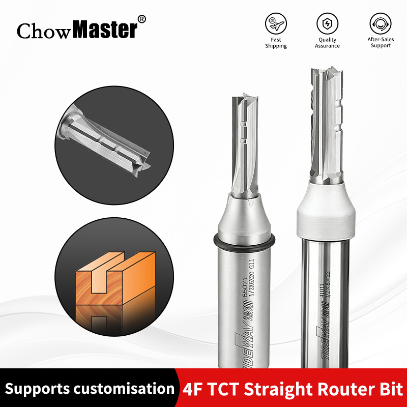 Chowmaster 4 Flutes TCT Straig – обзор и цена Woodworking Nc