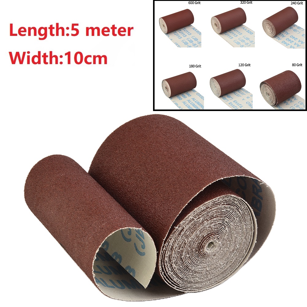 5M Sandpaper Emery Cloth Roll  – обзор и цена Woodworking Tool