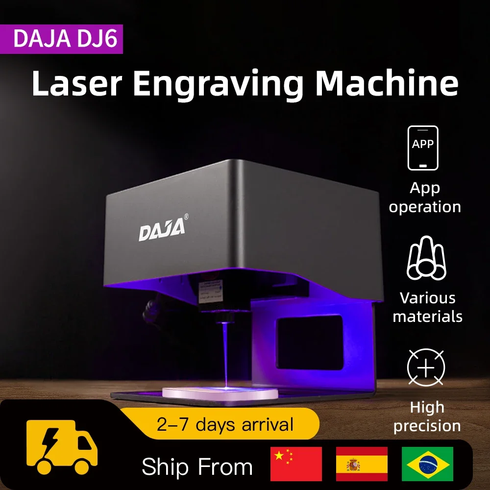 DAJA Laser Engraver CNC DIY DJ – обзор и цена Woodworking Logos