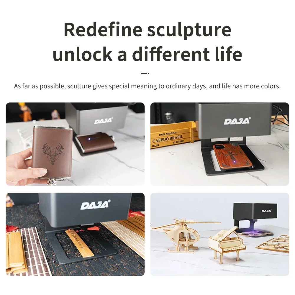 DAJA Laser Engraver CNC DIY DJ – обзор и цена Woodworking Logos