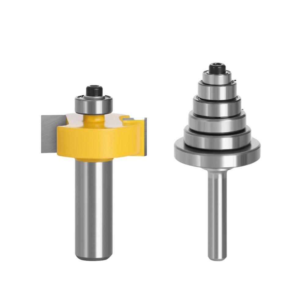 2PCS Rabbet Router Bit Set Wit – обзор и цена Woodworking Nc
