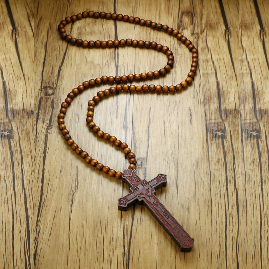 Rosary Necklace Large Wood Jes – обзор и цена Woodworking Nc