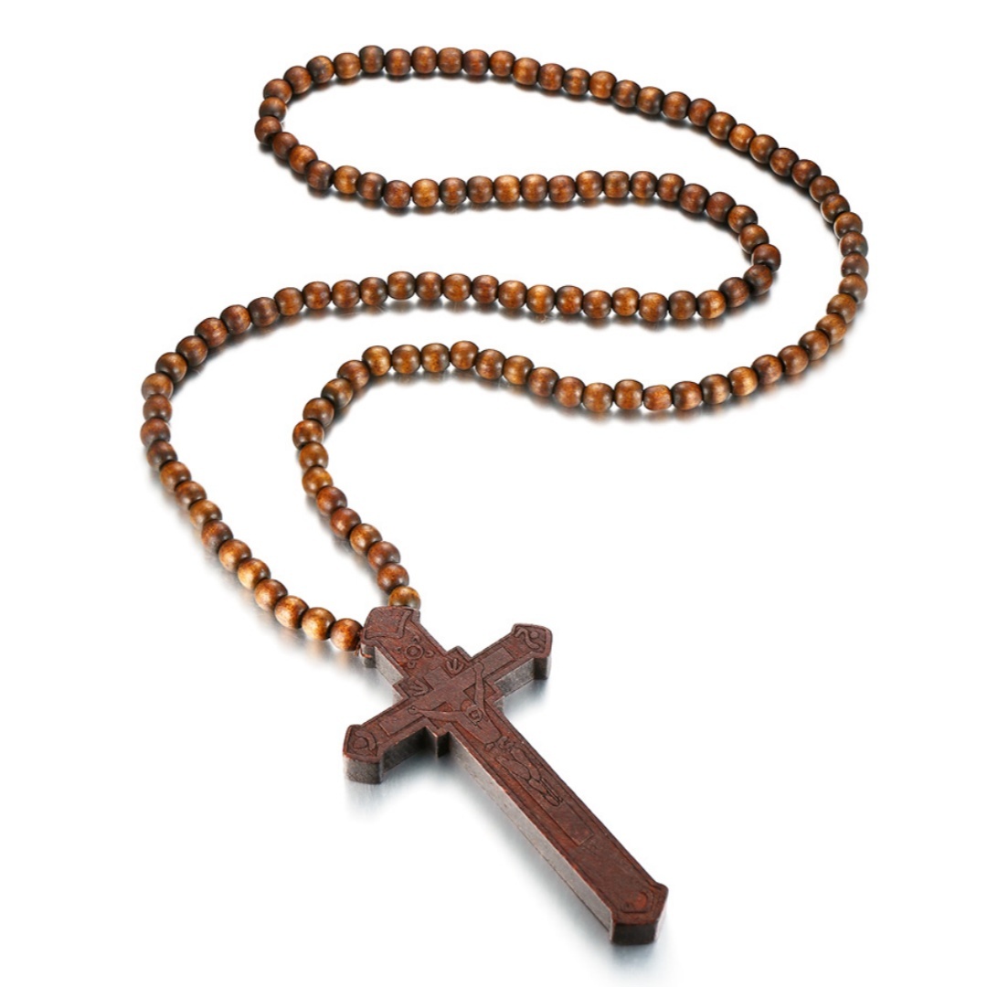 Rosary Necklace Large Wood Jes – обзор и цена Woodworking Nc