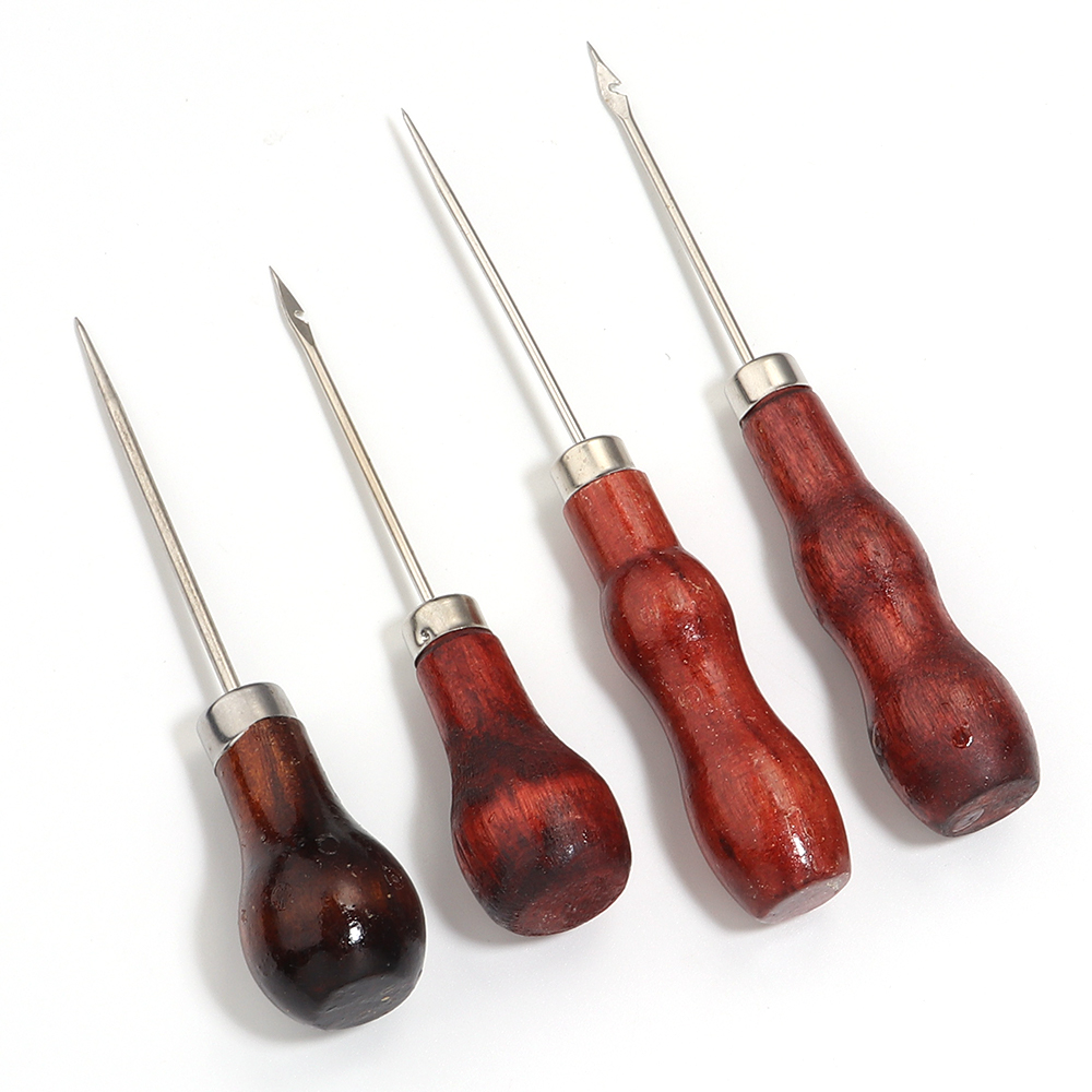 Wooden Handle Awls DIY Leather – обзор и цена Woodworking Shoes