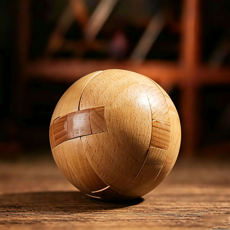 Classic Wooden Puzzle Ball Mag – обзор и цена Woodworking Hobby