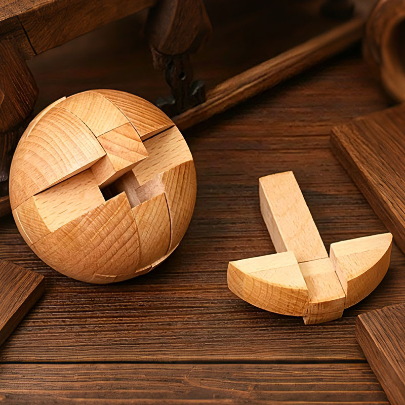 Classic Wooden Puzzle Ball Mag – обзор и цена Woodworking Hobby