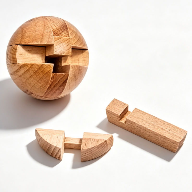 Classic Wooden Puzzle Ball Mag – обзор и цена Woodworking Hobby