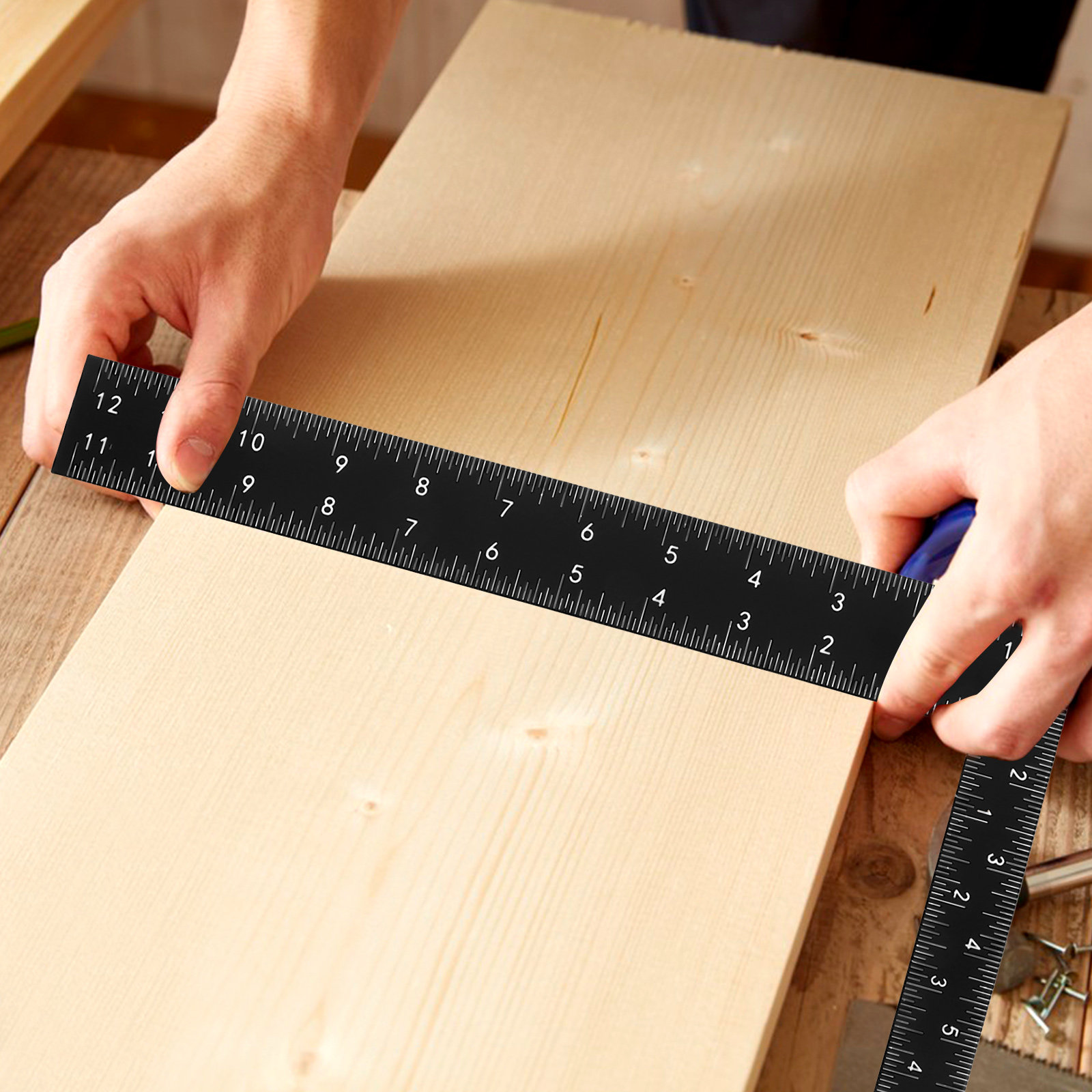 Steel Angle Ruler L-Shaped Car – обзор и цена Woodworking Ruler