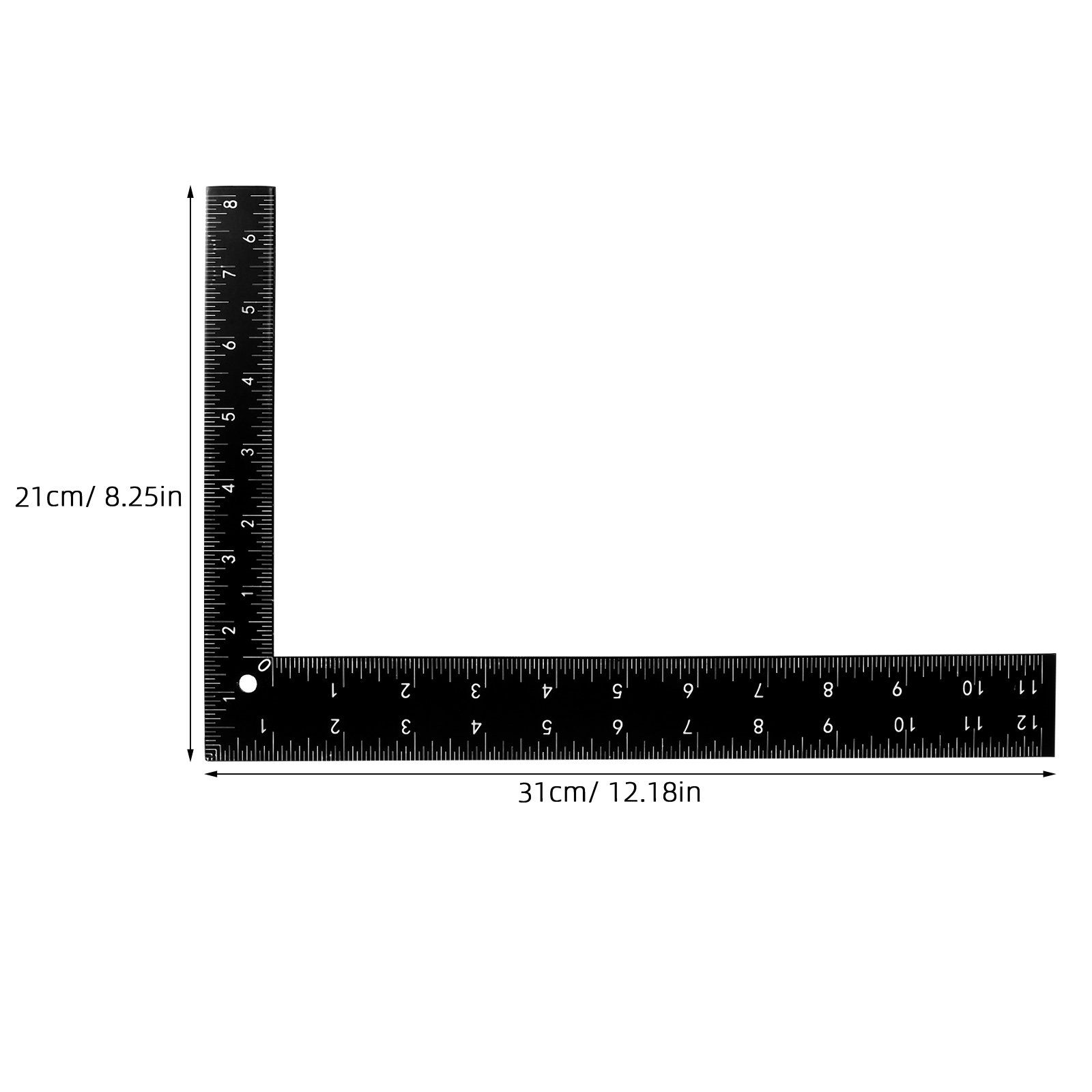 Steel Angle Ruler L-Shaped Car – обзор и цена Woodworking Ruler