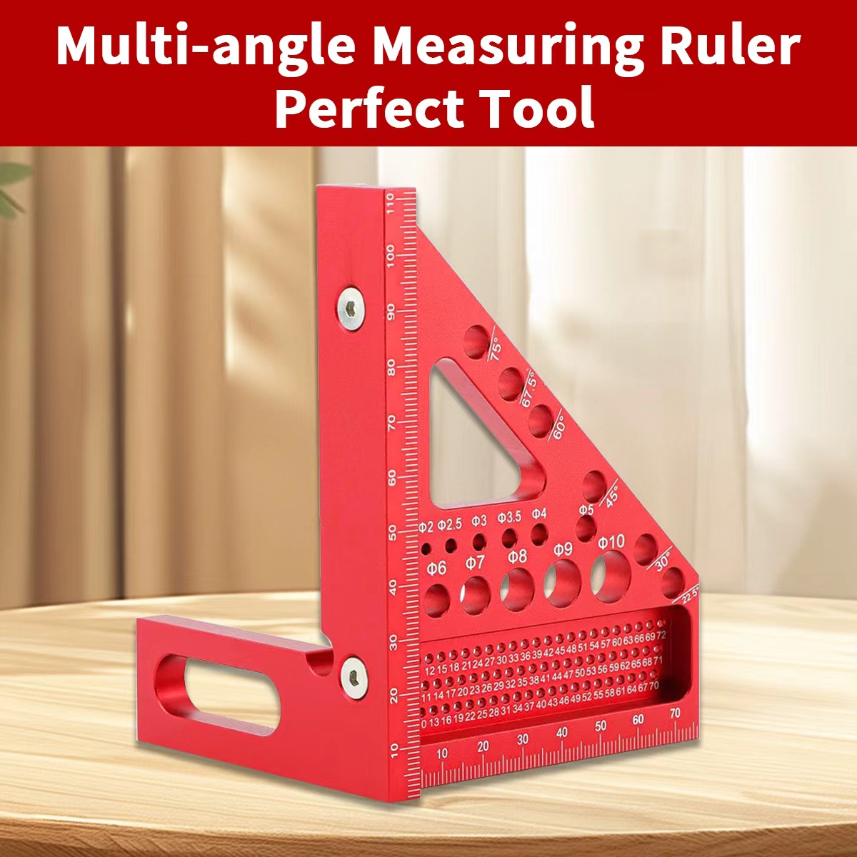 Multi-Angle Woodworking Triang – обзор и цена Woodworking Ruler