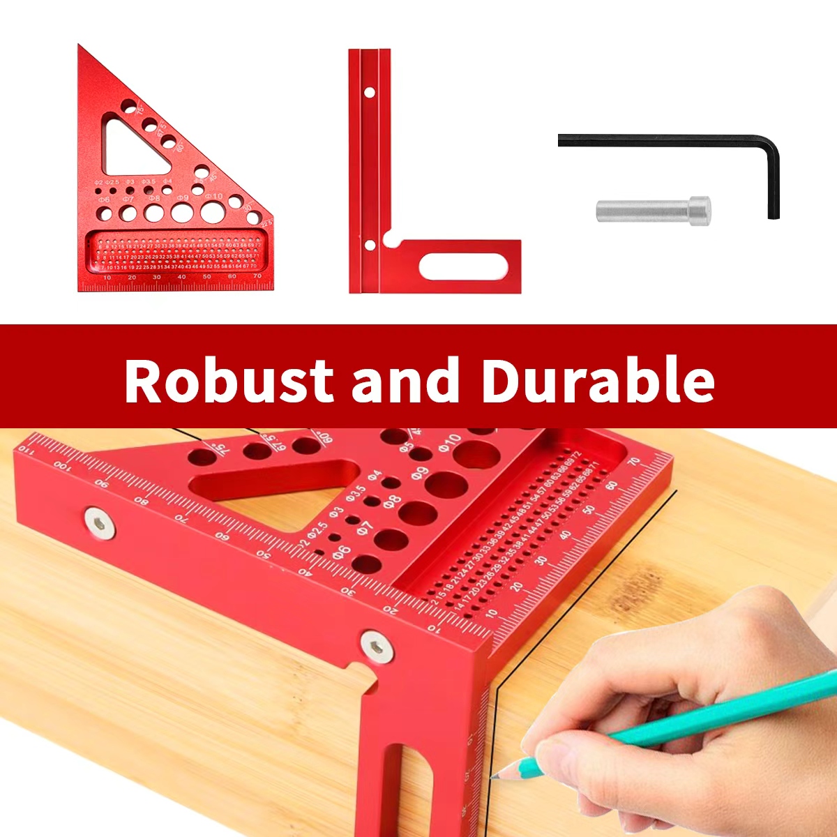 Multi-Angle Woodworking Triang – обзор и цена Woodworking Ruler