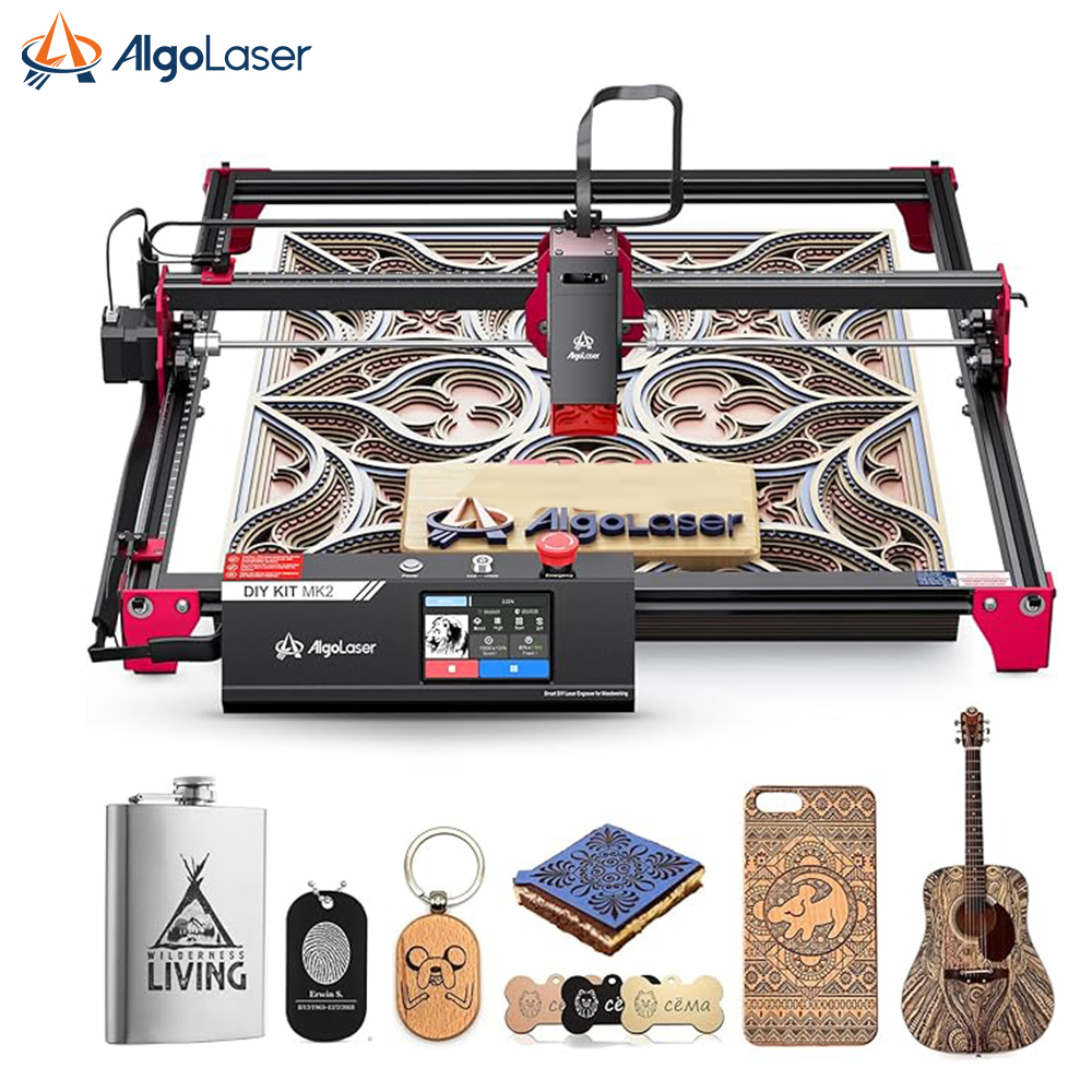 AlgoLaser DIY KIT MK2 10W Lase – обзор и цена Woodworking Logos