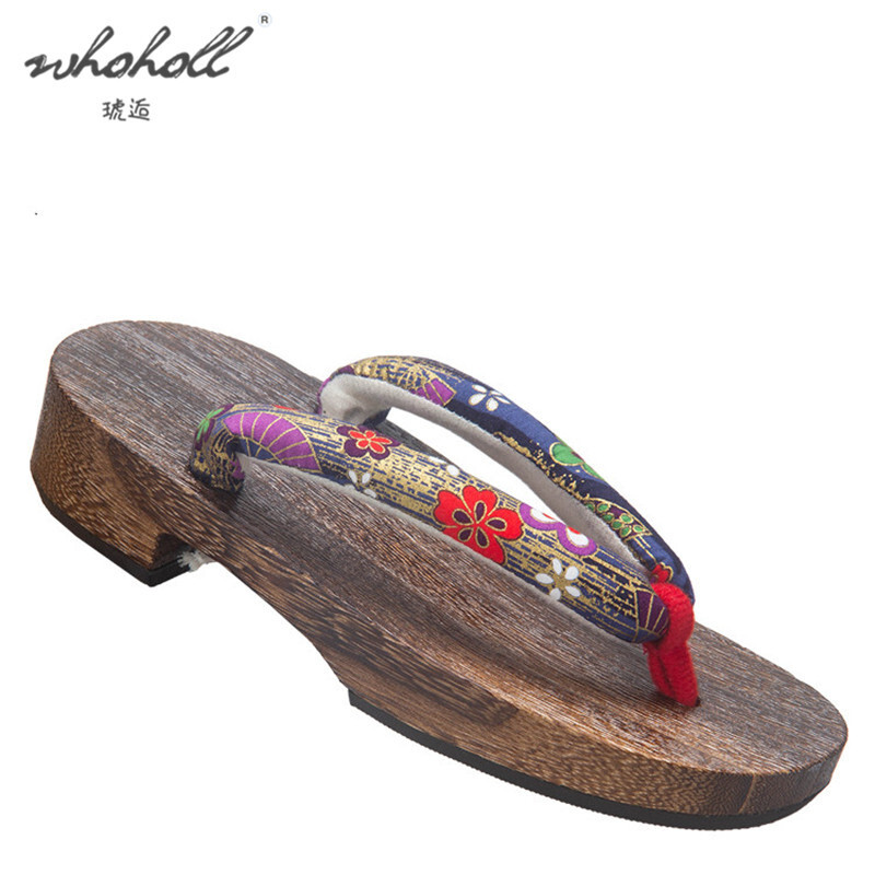 WHOHOLL Geta Japanese Children – обзор и цена Woodworking Shoes