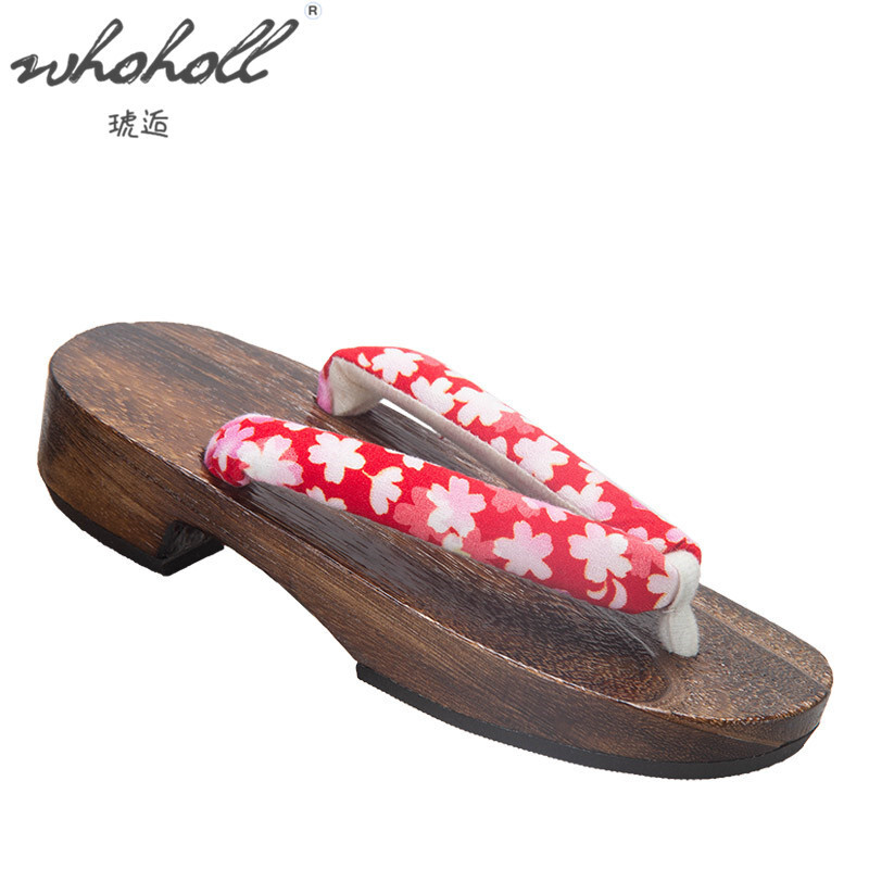 WHOHOLL Geta Japanese Children – обзор и цена Woodworking Shoes