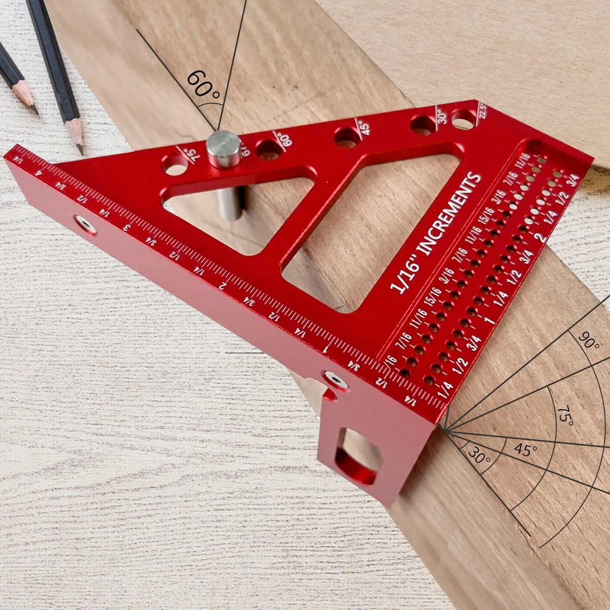 3D Multi-Angle Measuring Ruler – обзор и цена Woodworking Ruler