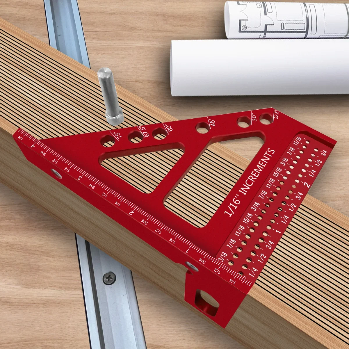 3D Multi-Angle Measuring Ruler – обзор и цена Woodworking Ruler