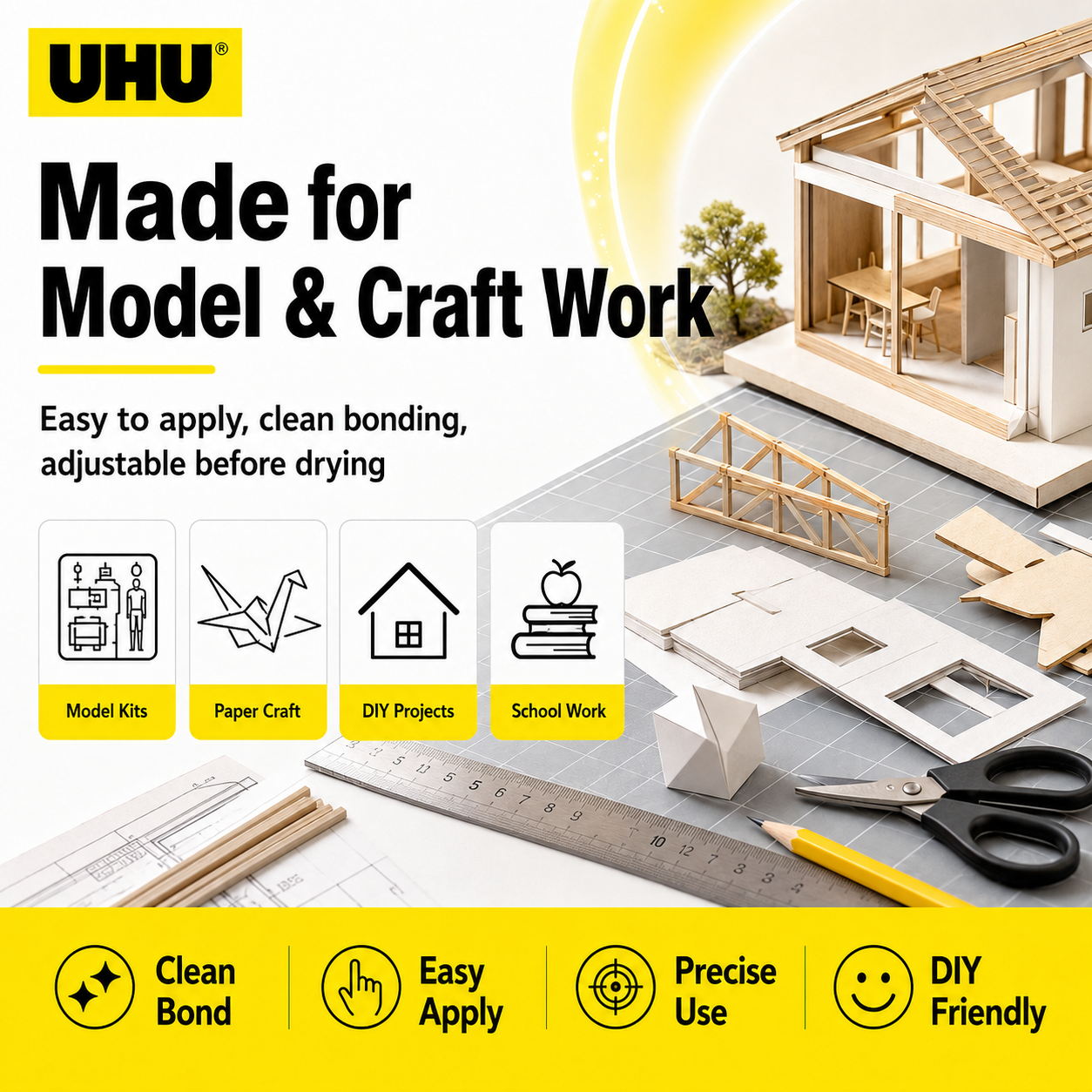 Original UHU All Purpose Adhes – обзор и цена Woodworking Shoes