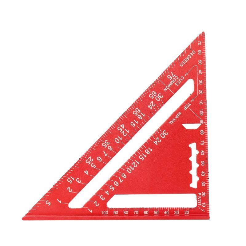 1Pcs Red Aluminum Alloy Triang – обзор и цена Woodworking Ruler